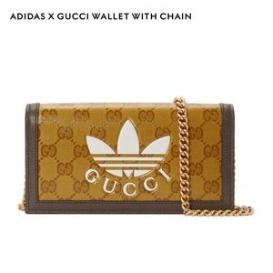 ADIDAS X GUCCI WALLET WITH CHAIN